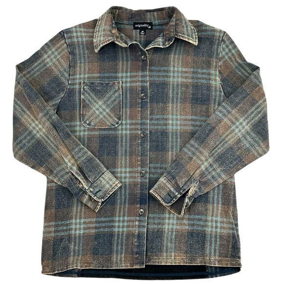 ORIGINALITY Girls NASHVILLE Button Down Medium NWT - Picture 2 of 4